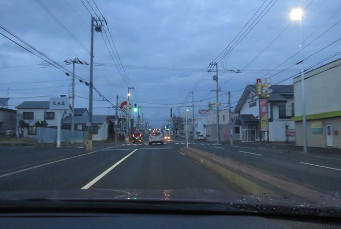 webnews今朝の北見/とん田通り、南大通り交差点から国道39号方向