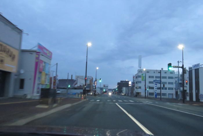webnews今朝の北見/本町の北4条通り交差点