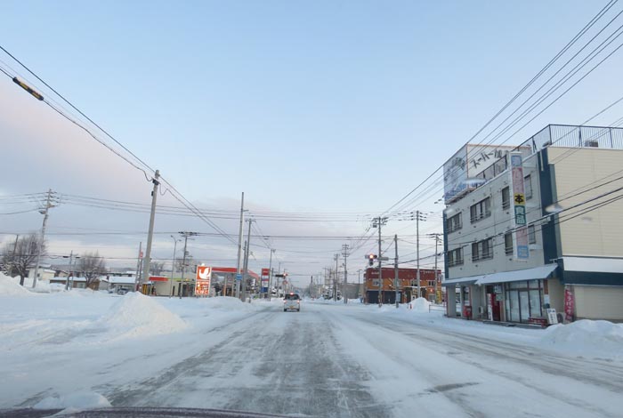 webnews今朝の北見/とん田通り、南大通り交差点