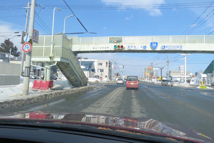 webnews今朝の北見/大通り東9丁目歩道橋