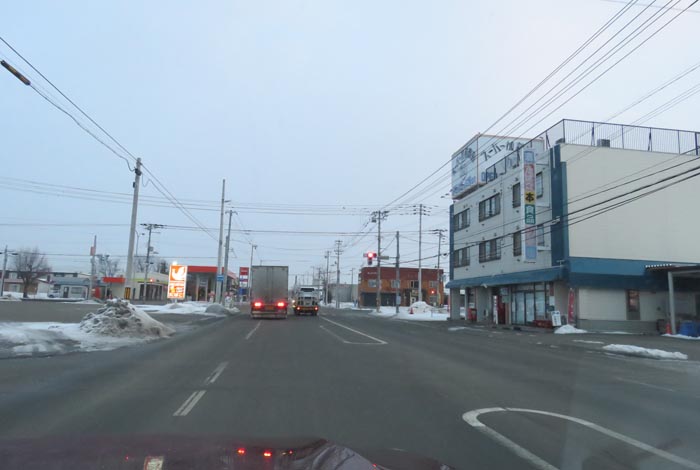 webnews今朝の北見/とん田通り、南大通り交差点