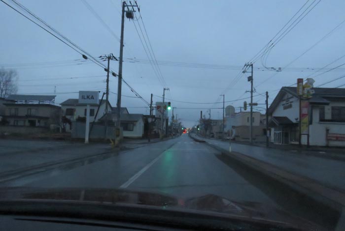 webnews今朝の北見/とん田通り、南大通り交差点から国道39号方向
