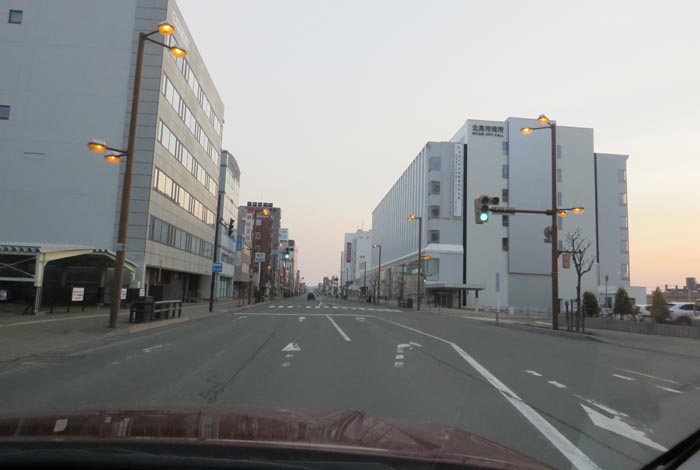 webnews今朝の北見/国道39号、大通り西3丁目、為山堂医院横