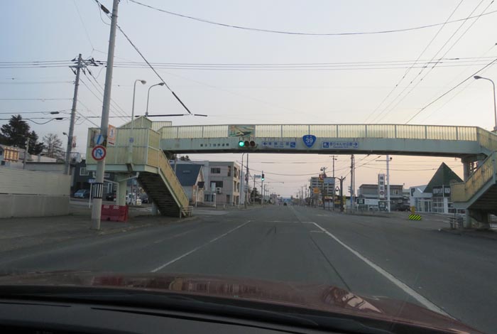 webnews今朝の北見/大通り東9丁目歩道橋