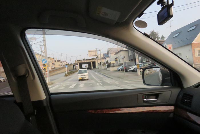 webnews今朝の北見/東9丁目歩道橋の交差点から左