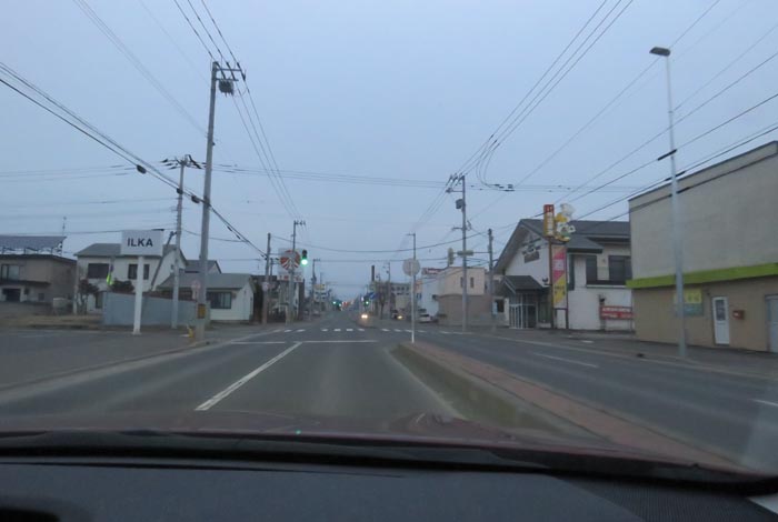 webnews今朝の北見/とん田通り、南大通り交差点から国道39号方向