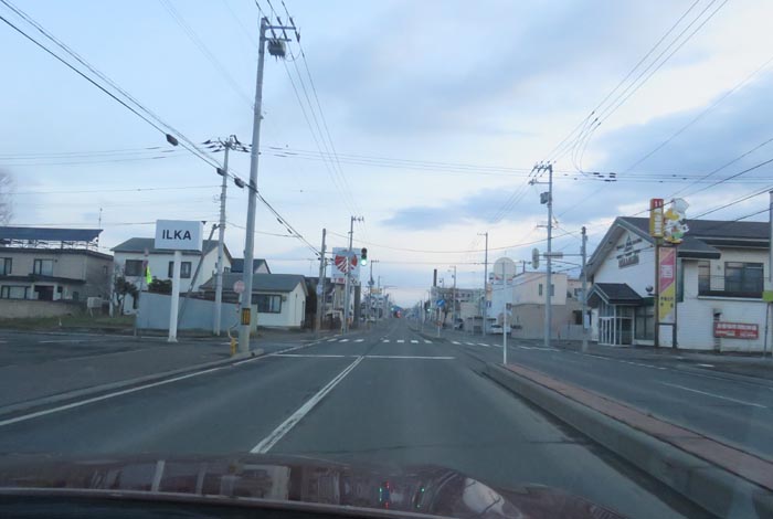 webnews今朝の北見/とん田通り、南大通り交差点から国道39号方向