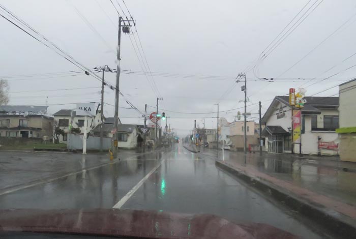 webnews今朝の北見/とん田通り、南大通り交差点から国道39号方向