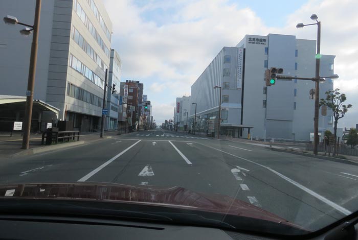 webnews今朝の北見/国道39号、大通り西3丁目、為山堂医院横