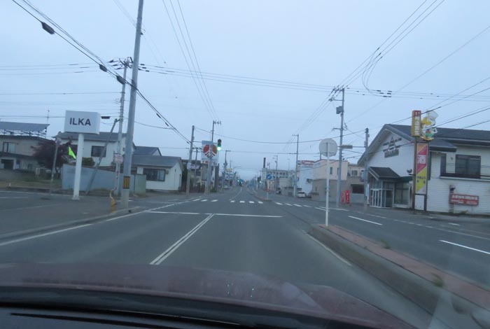 webnews今朝の北見/とん田通り、南大通り交差点から国道39号方向