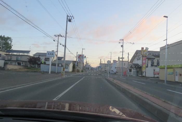 webnews今朝の北見/とん田通り、南大通り交差点から国道39号方向