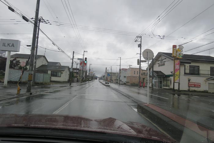 webnews今朝の北見/とん田通り、南大通り交差点から国道39号方向