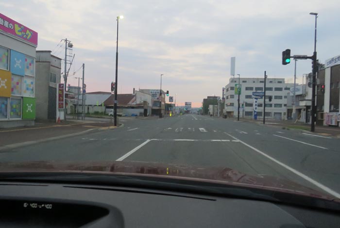 webnews今朝の北見/本町の北4条通り交差点