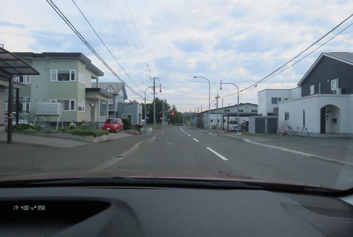 webnews今朝の北見/西5号線、南岸通りの交差点