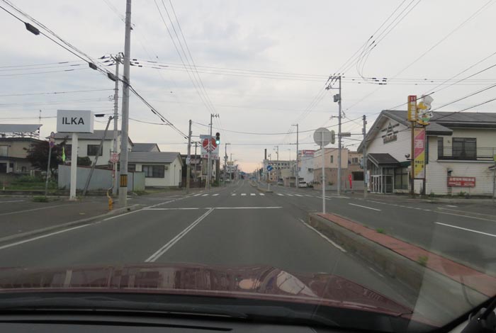 webnews今朝の北見/とん田通り、南大通り交差点から国道39号方向