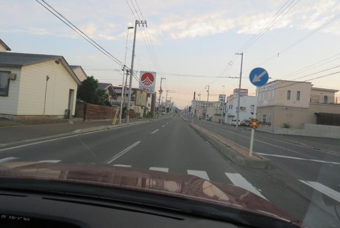 webnews今朝の北見/とん田通り、南大通り交差点から国道39号方向