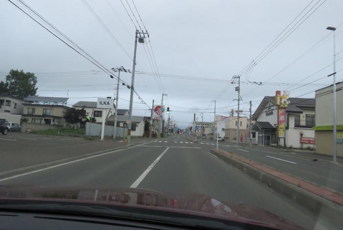webnews今朝の北見/とん田通り、南大通り交差点から国道39号方向