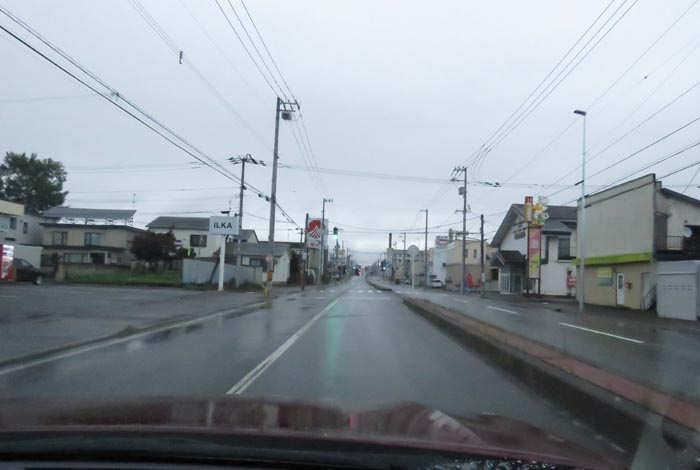 webnews今朝の北見/とん田通り、南大通り交差点から国道39号方向
