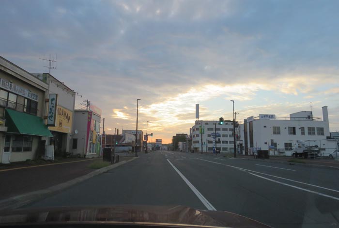 webnews今朝の北見/本町の北4条通り交差点