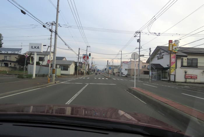 webnews今朝の北見/とん田通り、南大通り交差点から国道39号方向