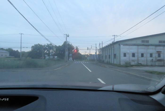 webnews今朝の北見/西5号線、南岸通りの交差点