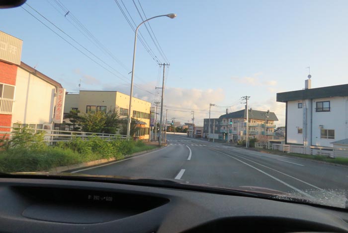 webnews今朝の北見/無加川橋を渡り南大通り交差点方向