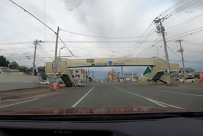 webnews今朝の北見/大通り東9丁目歩道橋