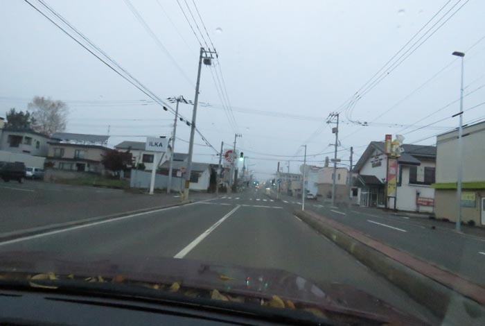 webnews今朝の北見/とん田通り、南大通り交差点から国道39号方向