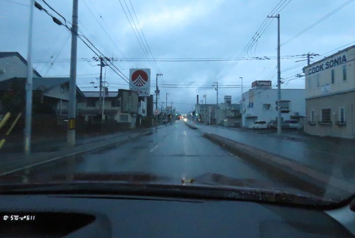 webnews今朝の北見/とん田通り、南大通り交差点から国道39号方向