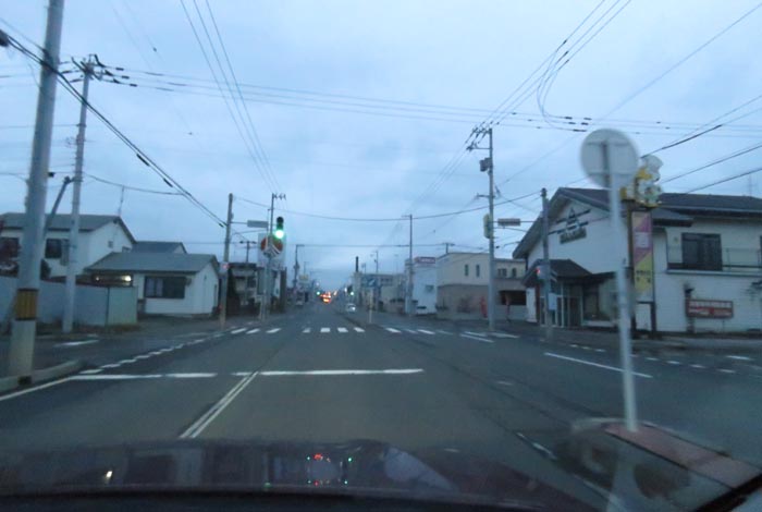 webnews今朝の北見/とん田通り、南大通り交差点から国道39号方向