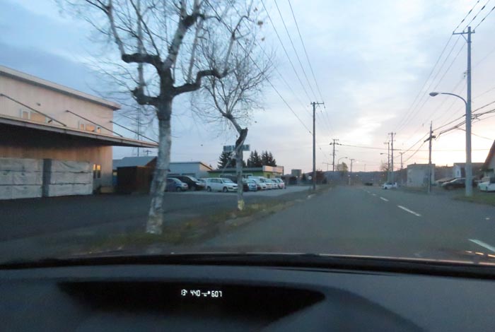 webnews今朝の北見/末広町の南岸通り
