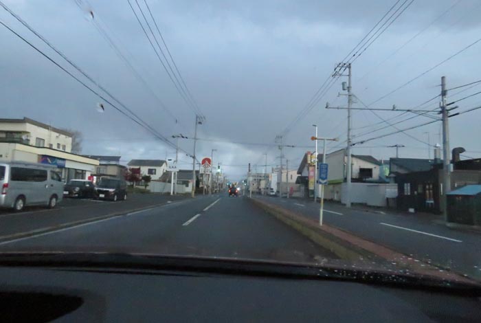 webnews今朝の北見/とん田通り、南大通り交差点から国道39号方向
