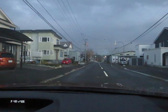 webnews今朝の北見/西5号線、南岸通りの交差点