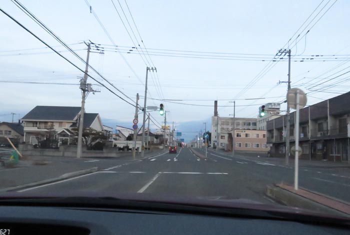 webnews今朝の北見/とん田通り、南大通り交差点から国道39号方向