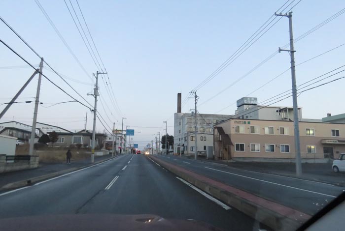 webnews今朝の北見/とん田通り、南大通り交差点から国道39号方向