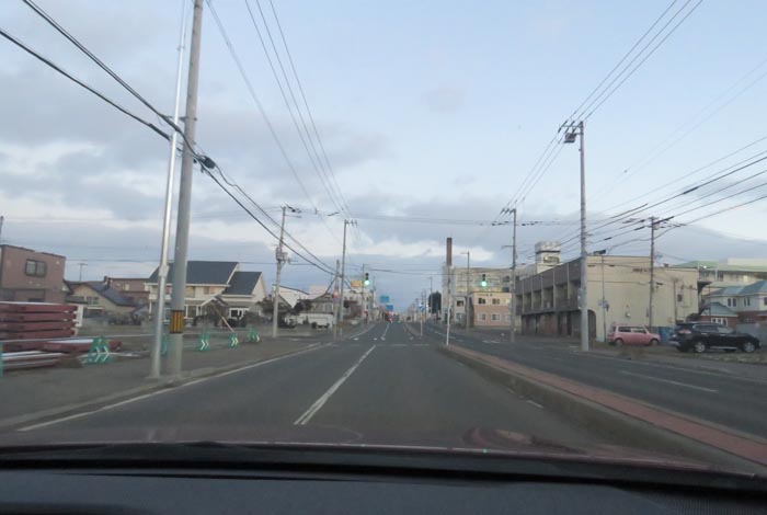 webnews今朝の北見/とん田通り、南大通り交差点から国道39号方向