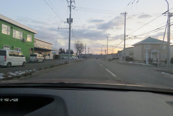 webnews今朝の北見/末広町の南岸通り