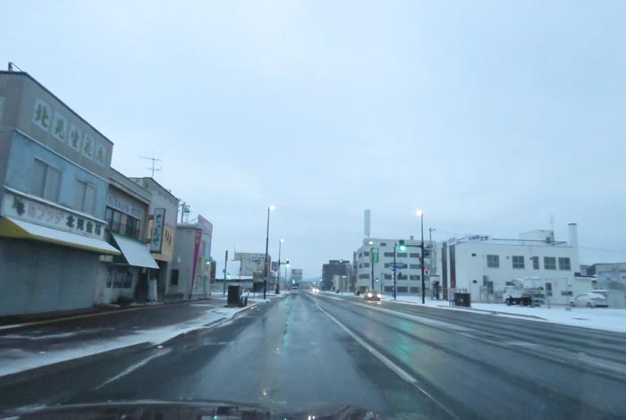 webnews今朝の北見/本町の北4条通り交差点