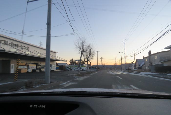 webnews今朝の北見/末広町の南岸通り