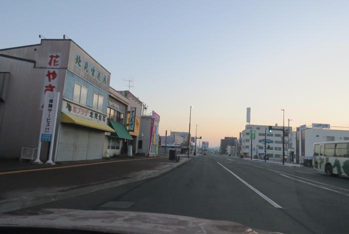 webnews今朝の北見/本町の北4条通り交差点