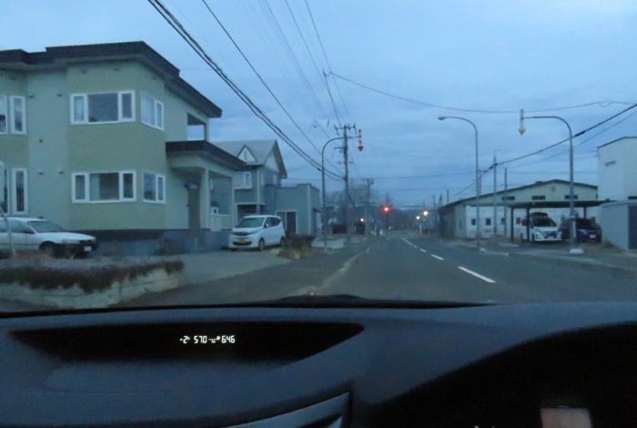 webnews今朝の北見/西5号線、南岸通りの交差点