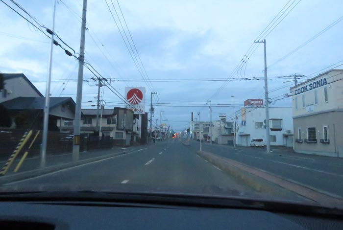 webnews今朝の北見/とん田通り、南大通り交差点から国道39号方向