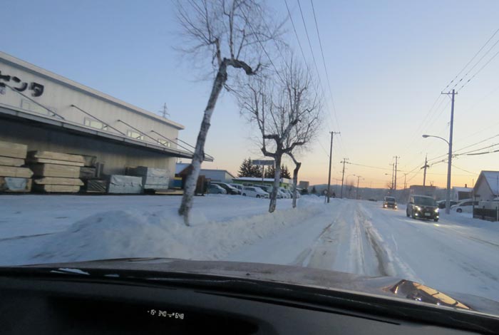 webnews今朝の北見/末広町の南岸通り