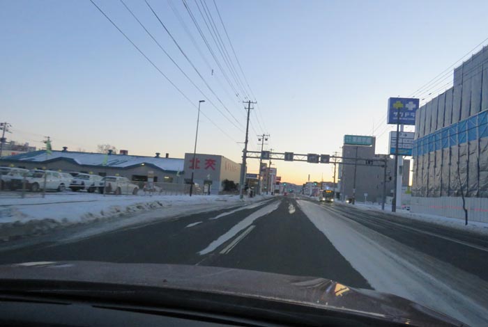 webnews今朝の北見/北交ハイヤー前