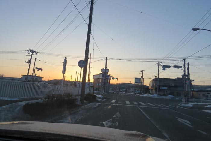 webnews今朝の北見/野付牛自動車学校前