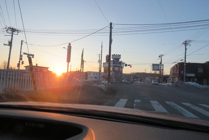 webnews今朝の北見/野付牛自動車学校前