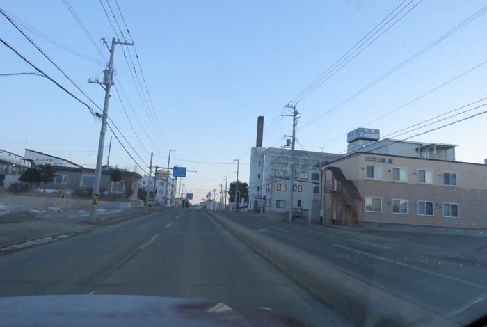 webnews今朝の北見/とん田通り、南大通り交差点から国道39号方向
