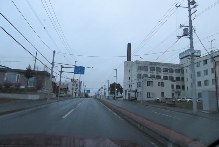 webnews今朝の北見/とん田通り、南大通り交差点から国道39号方向