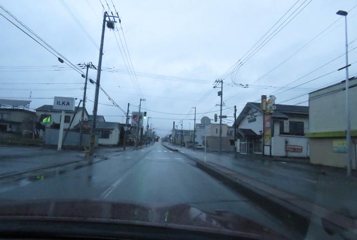 webnews今朝の北見/とん田通り、南大通り交差点から国道39号方向