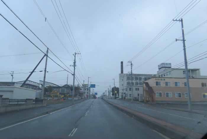 webnews今朝の北見/とん田通り、南大通り交差点から国道39号方向
